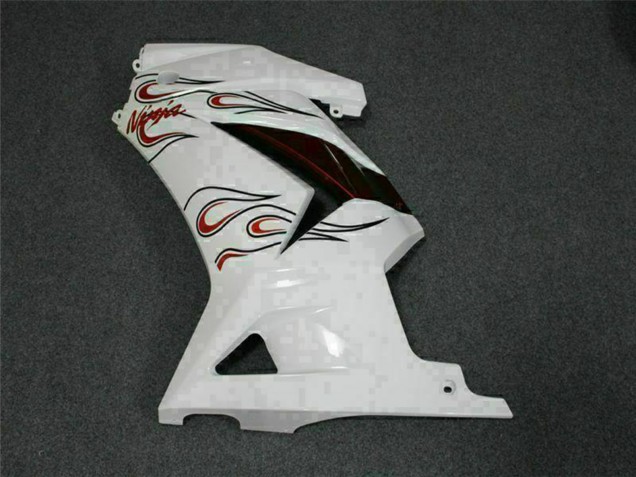Acquista Carena Moto Kawasaki EX250 2008-2012 - Bianco Rosso