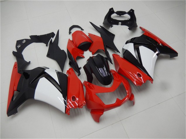 Acquista Carena Moto Kawasaki EX250 2008-2012 - Rosso Bianco Nero