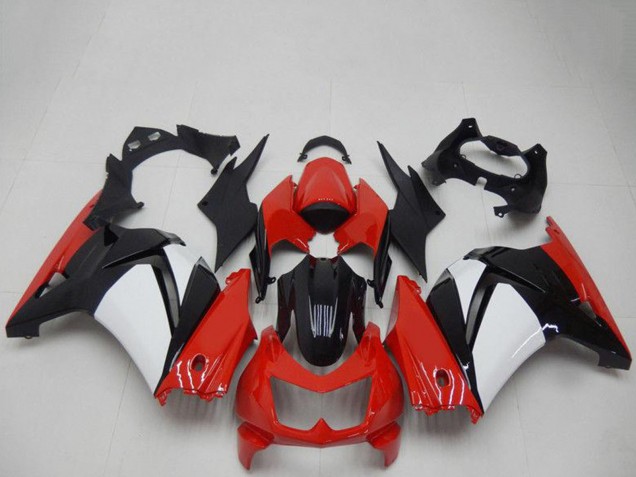 Acquista Carena Moto Kawasaki EX250 2008-2012 - Rosso Bianco Nero
