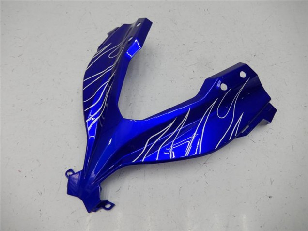 Acquista Carena Moto Kawasaki Ninja 300 EX300R 2013-2024 - Blu Nero Bianco Fiamma