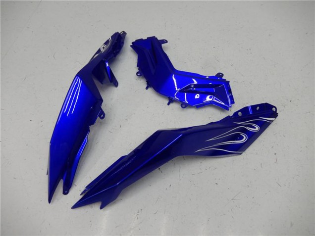 Acquista Carena Moto Kawasaki Ninja 300 EX300R 2013-2024 - Blu Nero Bianco Fiamma