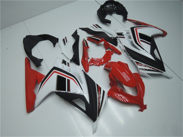 Acquista Carena Moto Kawasaki Ninja 300 EX300R 2013-2024 - Bianco Rosso Nero