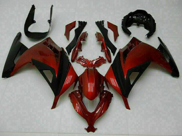 Acquista Carena Moto Kawasaki Ninja 300 EX300R 2013-2024 - Rosso Nero