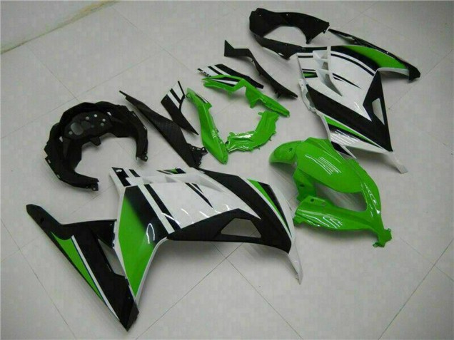 Acquista Carena Moto Kawasaki Ninja 300 EX300R 2013-2024 - Bianco Verde Nero