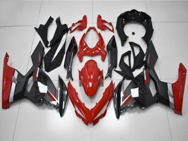 Acquista Carena Moto Kawasaki EX400 2018-2024 - Rosso Grigio Nero