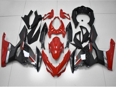 Acquista Carena Moto Kawasaki EX400 2018-2024 - Rosso Grigio Nero