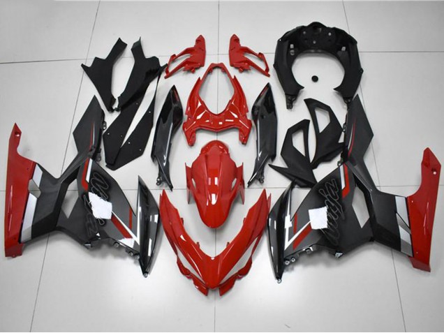 Acquista Carena Moto Kawasaki EX400 2018-2024 - Rosso Grigio Nero