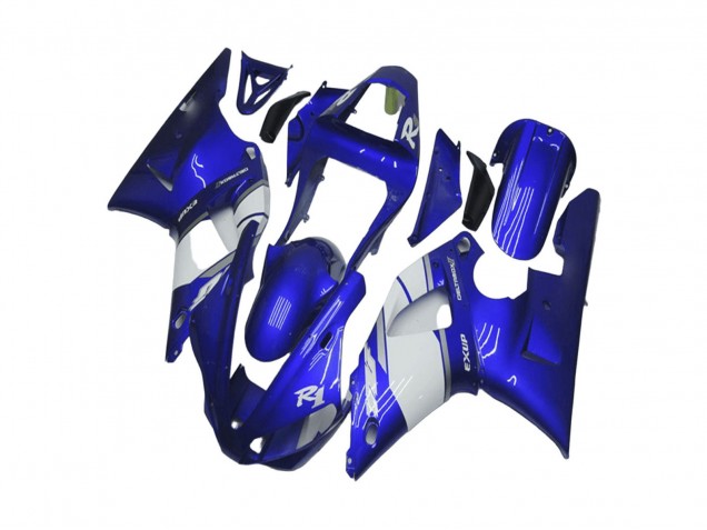Acquista Carena Moto Yamaha YZF R1 2000-2001 - Blu Bianco
