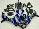Acquista Carena Moto Yamaha YZF R1 2015-2019 - Blu Argento Nero Verde MoviStar