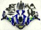 Acquista Carena Moto Yamaha YZF R1 2015-2019 - Blu Argento Nero Verde MoviStar
