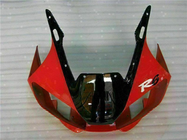 Acquista Carena Moto Yamaha YZF R6 1998-2002 - Bianco Rosso Nero Lucido