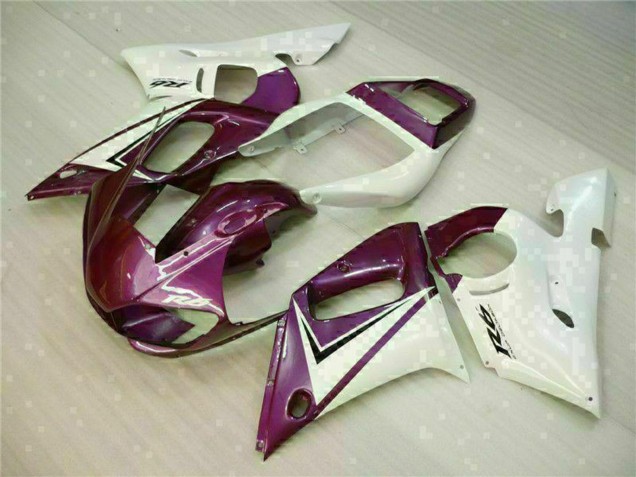 Acquista Carena Moto Yamaha YZF R6 1998-2002 - Bianco Viola
