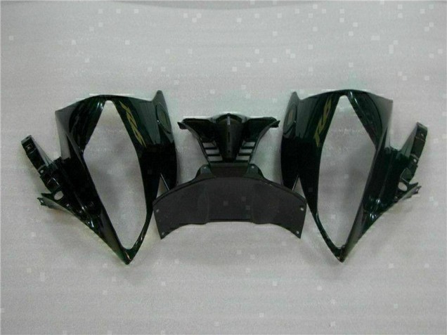 Acquista Carena Moto Yamaha YZF R6 2006-2007 - Nero Lucido Nero Opaco Oro Decals
