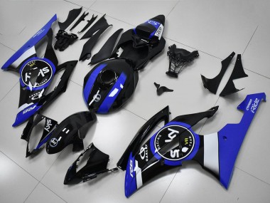 Acquista Kit Carena Moto ABS Yamaha YZF R6 2008-2016 - Bianco Blu Nero Lucido