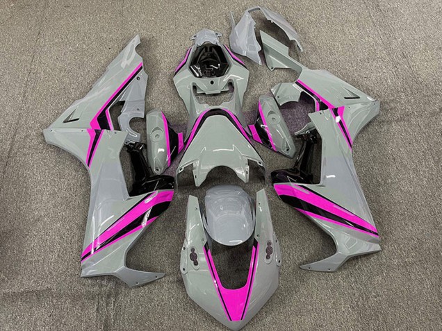 Acquista Carene Moto Honda CBR1000RR 2017-2024 - Nardo Grigio Rosa Banda