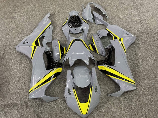 Acquista Carene Moto Honda CBR1000RR 2017-2023 - Nardo Grigio Giallo Banda