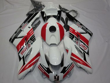 Acquista Carene Moto Honda CBR1000RR 2004-2005 - Bianco Rosso Nero Lucido Castrol 9