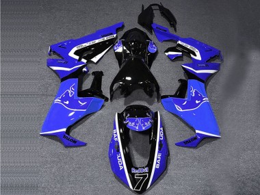 Acquista Carene Moto Honda CBR1000RR 2017-2023 - Blu Bianco Nero Lucido Bull