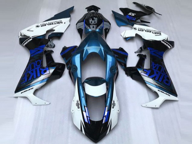 Acquista Carena Moto Honda CBR1000RR 2017-2023 - Bianco Blu Nero Lucido