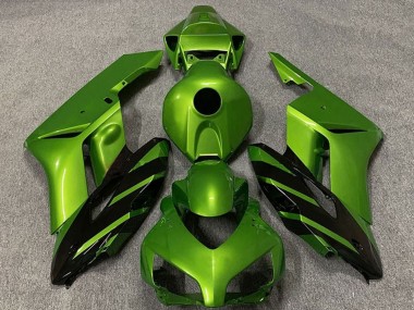 Acquista Carene Moto Honda CBR1000RR 2004-2005 - Verde Nero Lucido Banda