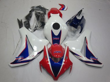 Acquista Carene Moto Honda CBR1000RR 2008-2011 - Bianco Rosso Blu HRC Stile