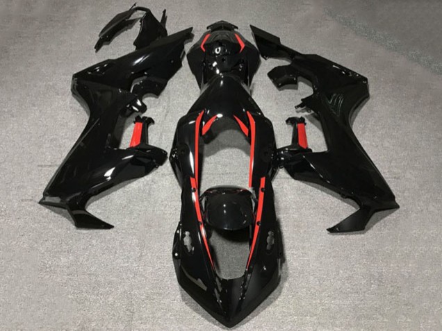Acquista Carene Moto Honda CBR1000RR 2017-2023 - Nero Lucido Rosso Linea