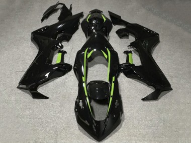 Acquista Carene Moto Honda CBR1000RR 2017-2023 - Nero Lucido Verde Lime Linea