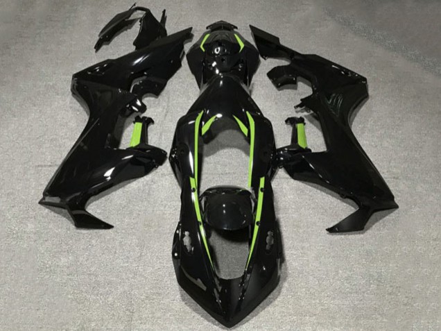 Acquista Carene Moto Honda CBR1000RR 2017-2023 - Nero Lucido Verde Lime Linea