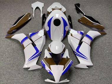 Acquista Carene Moto Honda CBR1000RR 2012-2016 - Bianco Blu Marrone