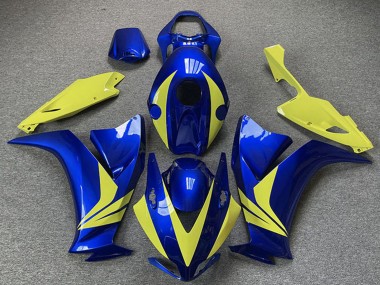 Acquista Carene Moto Honda CBR1000RR 2012-2016 - Blu Alta Visibilità Giallo