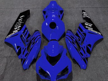 Acquista Carene Moto Honda CBR1000RR 2004-2005 - Blu Nero Lucido Fiamma
