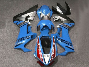 Acquista Carene Moto Honda CBR1000RR 2017-2023 - Blu Rosso Bianco Argento Nero Opaco DSI Performance