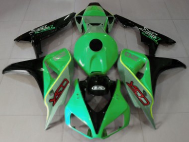 Acquista Carene Moto Honda CBR1000RR 2006-2007 - Verde Blu Nero Lucido CBR Stile