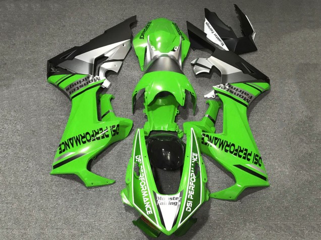 Acquista Carene Moto Honda CBR1000RR 2017-2023 - Verde Bianco Argento Nero Opaco DSI Performance