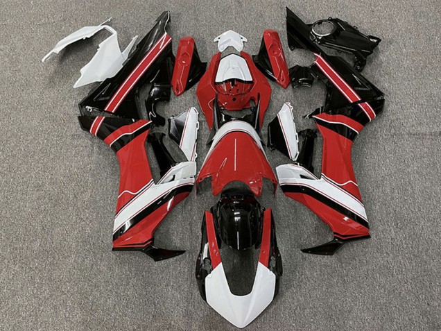 Acquista Carene Moto Honda CBR1000RR 2017-2024 - Bianco Rosso Nero Lucido