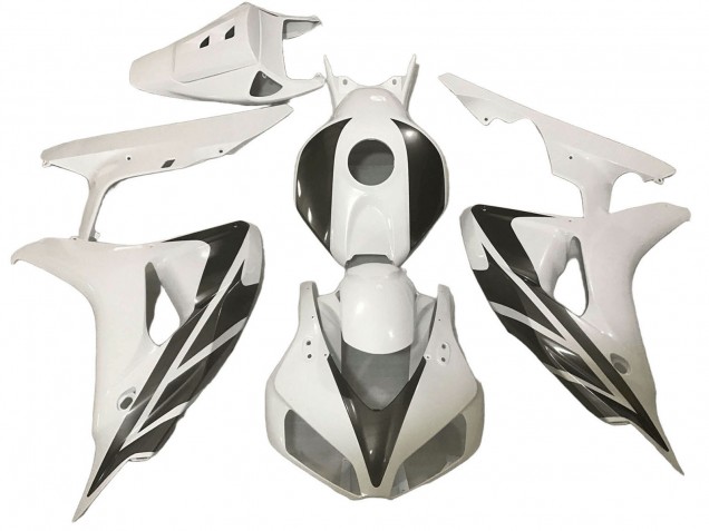 Acquista Carene Moto Honda CBR1000RR 2006-2007 - Bianco Nero Banda