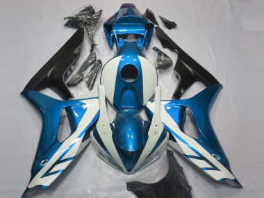 Acquista Carene Moto Honda CBR1000RR 2006-2007 - Blu Bianco Nero Opaco