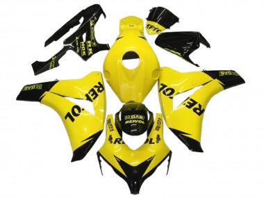 Acquista Carene Moto Honda CBR1000RR 2008-2011 - Giallo Nero Lucido Repsol