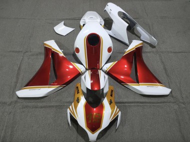 Acquista Carene Moto Honda CBR1000RR 2008-2011 - Bianco Rosso Oro
