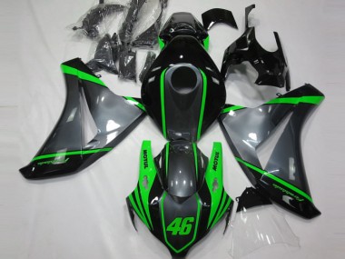 Acquista Carene Moto Honda CBR1000RR 2008-2011 - Grigio Verde Nero Opaco Motul 46