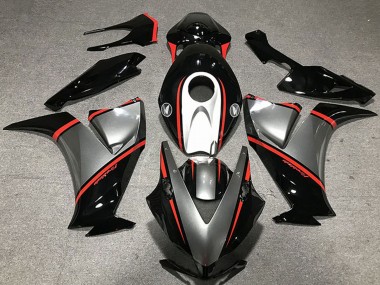 Acquista Carene Moto Honda CBR1000RR 2012-2016 - Gunmetal Grigio Nero Lucido Rosso