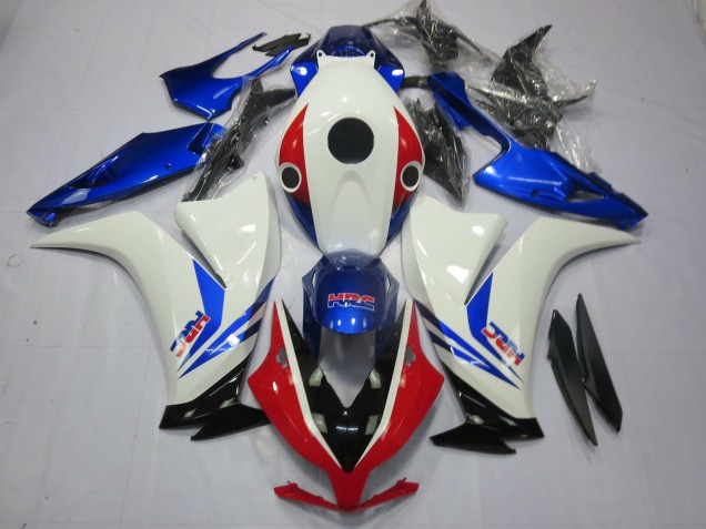 Acquista Carene Moto Honda CBR1000RR 2012-2016 - Bianco Blu Rosso HRC