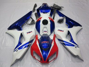 Acquista Carena Moto Honda CBR1000RR 2006-2007 - Bianco Rosso Blu HRC OEM Stile