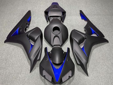 Acquista Carene Moto Honda CBR1000RR 2006-2007 - Nero Opaco Blu