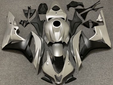 Acquista Carene Moto Honda CBR1000RR 2006-2007 - Argento Nero Opaco
