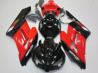 Acquista Carene Moto Honda CBR1000RR 2004-2005 - Rosso Nero Lucido Mugen