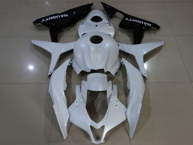 Acquista Carena Moto Honda CBR600RR 2007-2008 - Bianco Nero Lucido
