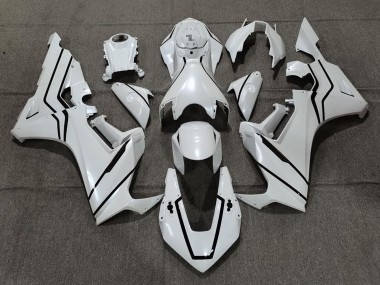 Acquista Carene Moto Honda CBR1000RR 2017-2023 - Bianco Perla Nero Linea