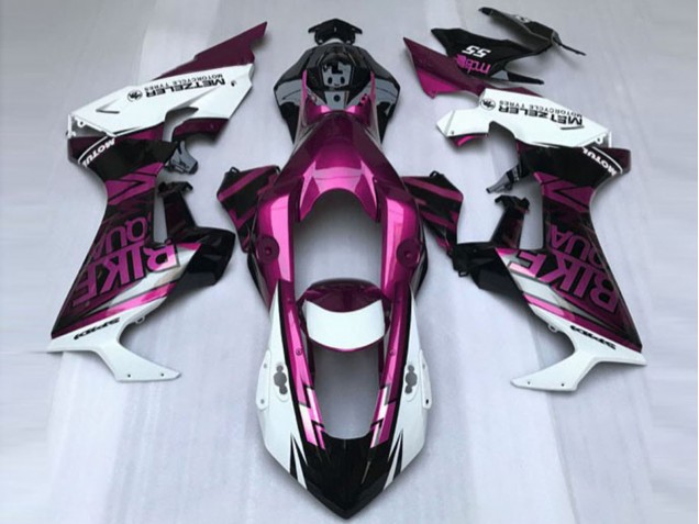 Acquista Carene Moto Honda CBR1000RR 2017-2024 - Bianco Viola Nero Lucido