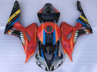 Acquista Carene Moto Honda CBR1000RR 2006-2007 - Rosso Blu Giallo Nero Lucido Squalo